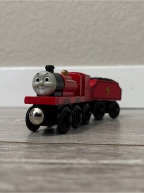 Wooden James and Tender Display Only 2003 - Thomas & Friends